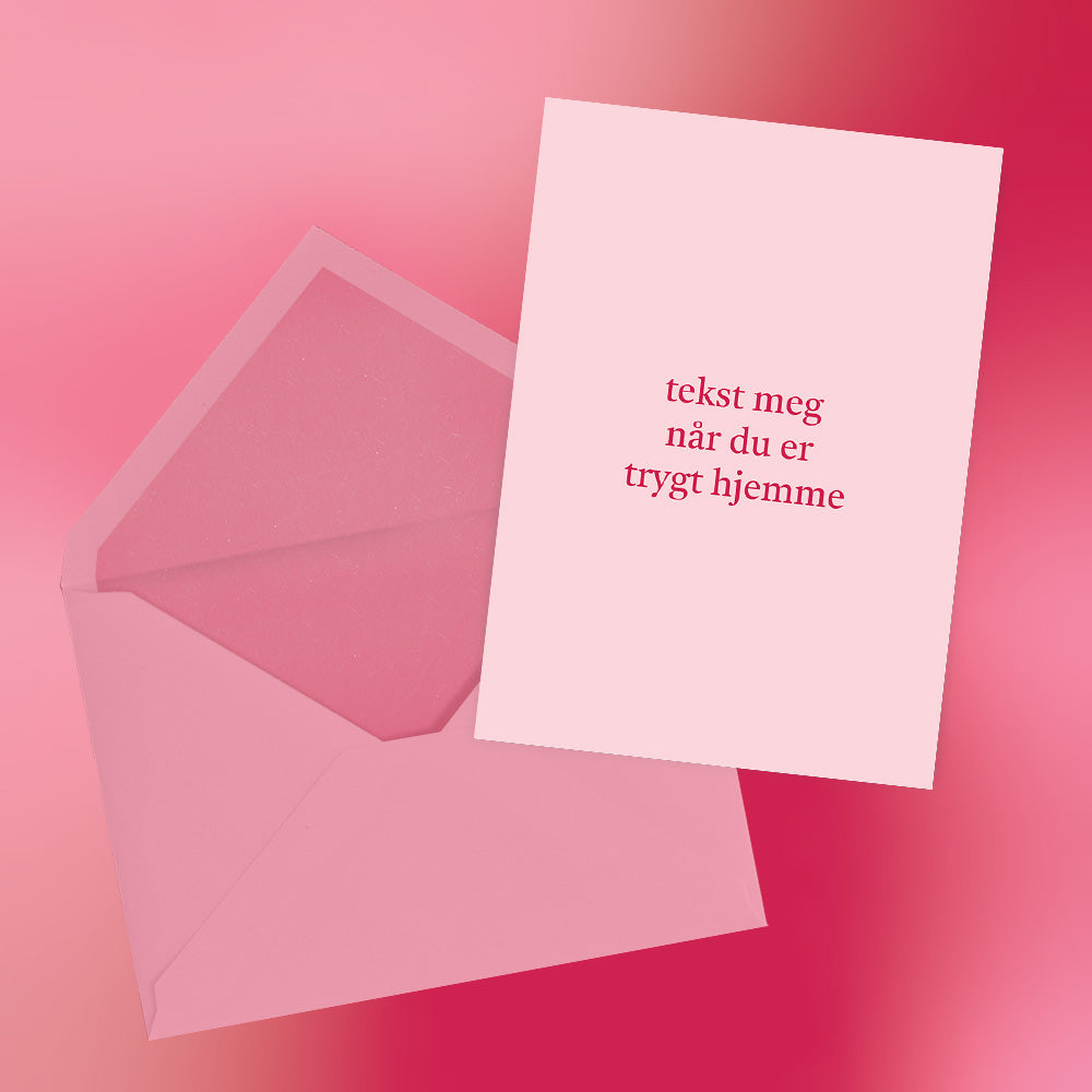 Tekst meg - Valentines-kort image 0