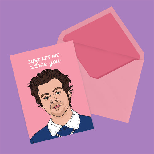 Adore you - Valentines-kort image 0