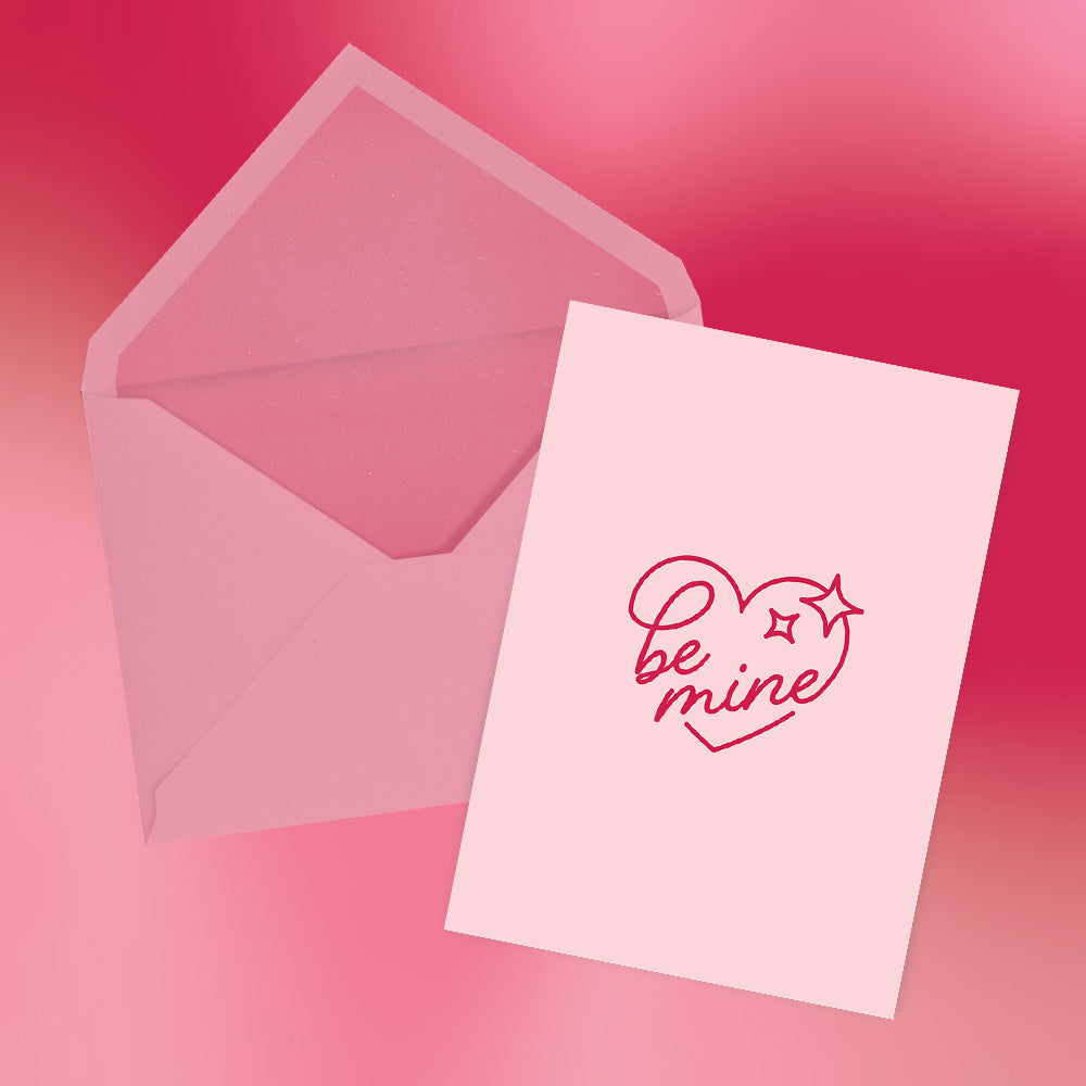 Be mine - Valentines-kort image 0