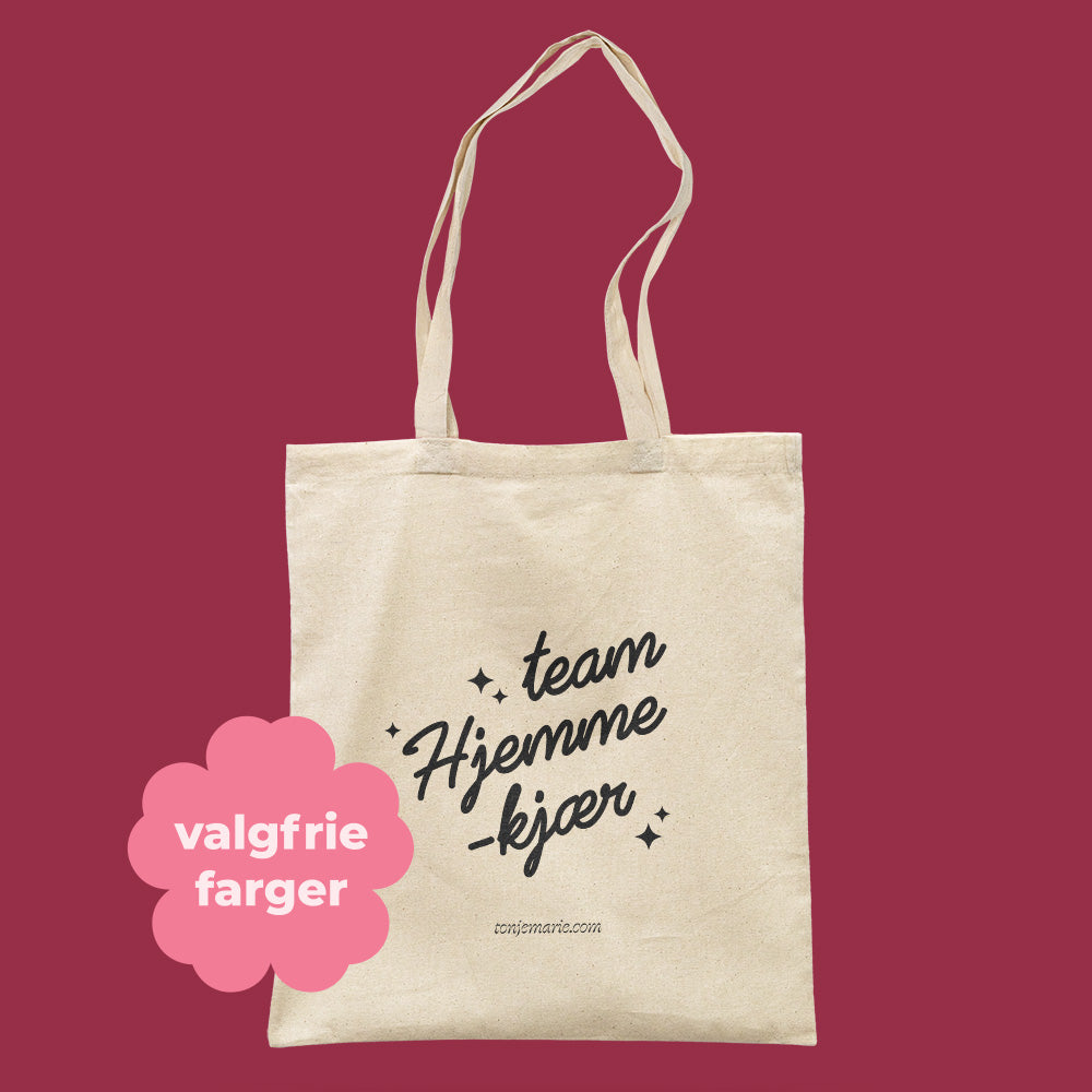 Hjemmekjær-totebag image 0