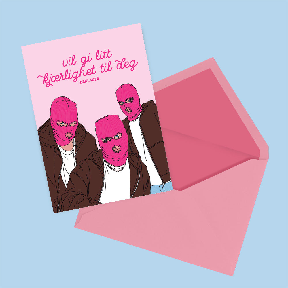 Beklager - Valentines-kort image 0