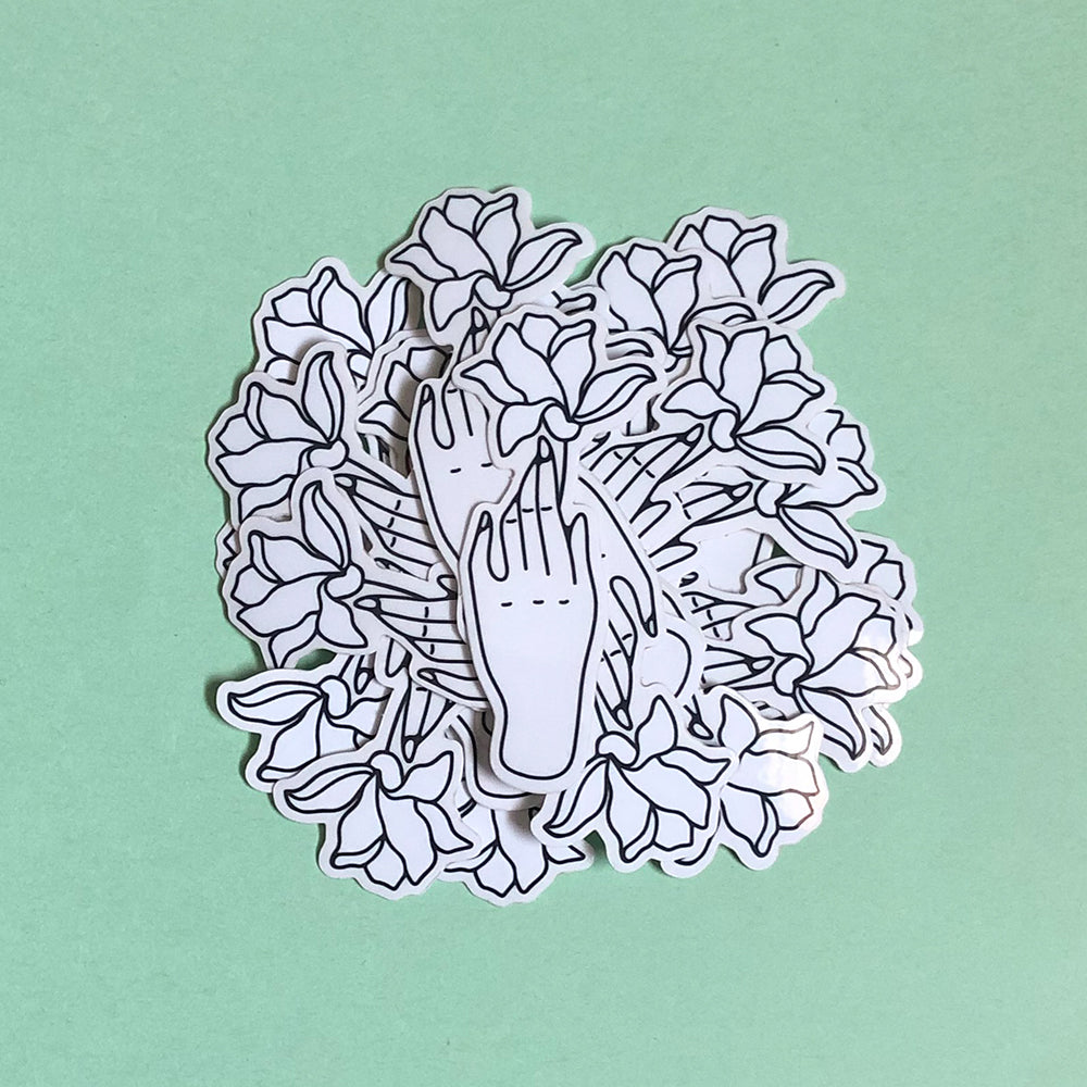 Håp - gjennomsiktig klistremerke image 1