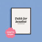 Takk for besøket image 0