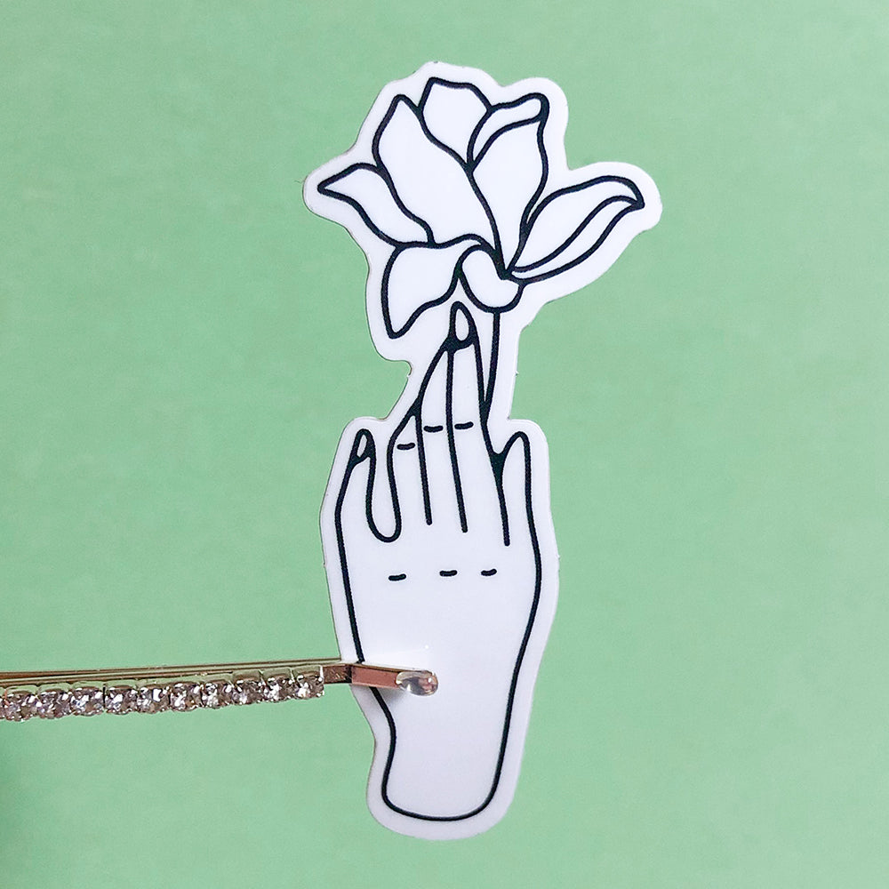 Håp - gjennomsiktig klistremerke image 2