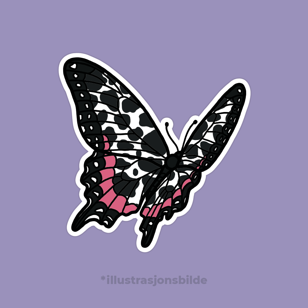 Ku-sommerfugl image 0