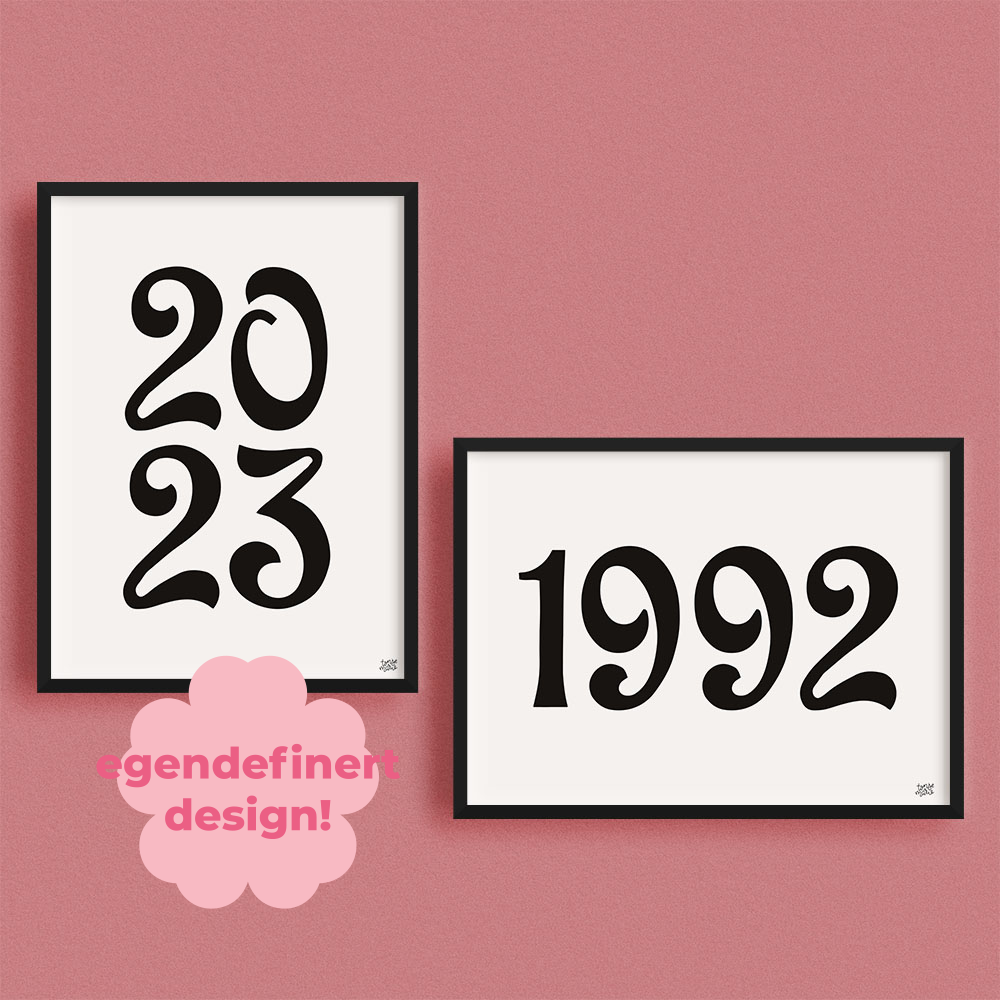 Årstall i jugendstil image 0