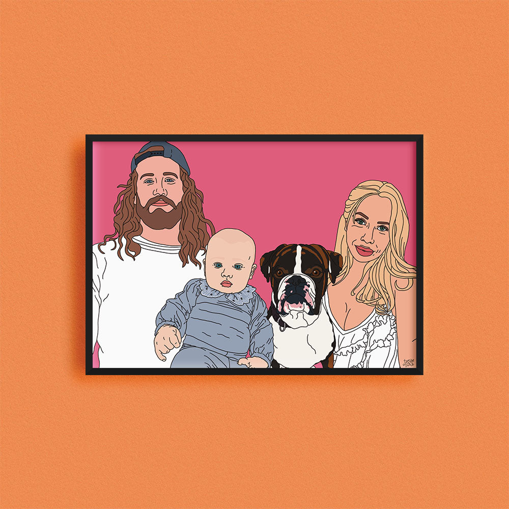 Håndtegnet portrett image 0