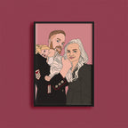 Håndtegnet portrett image 1