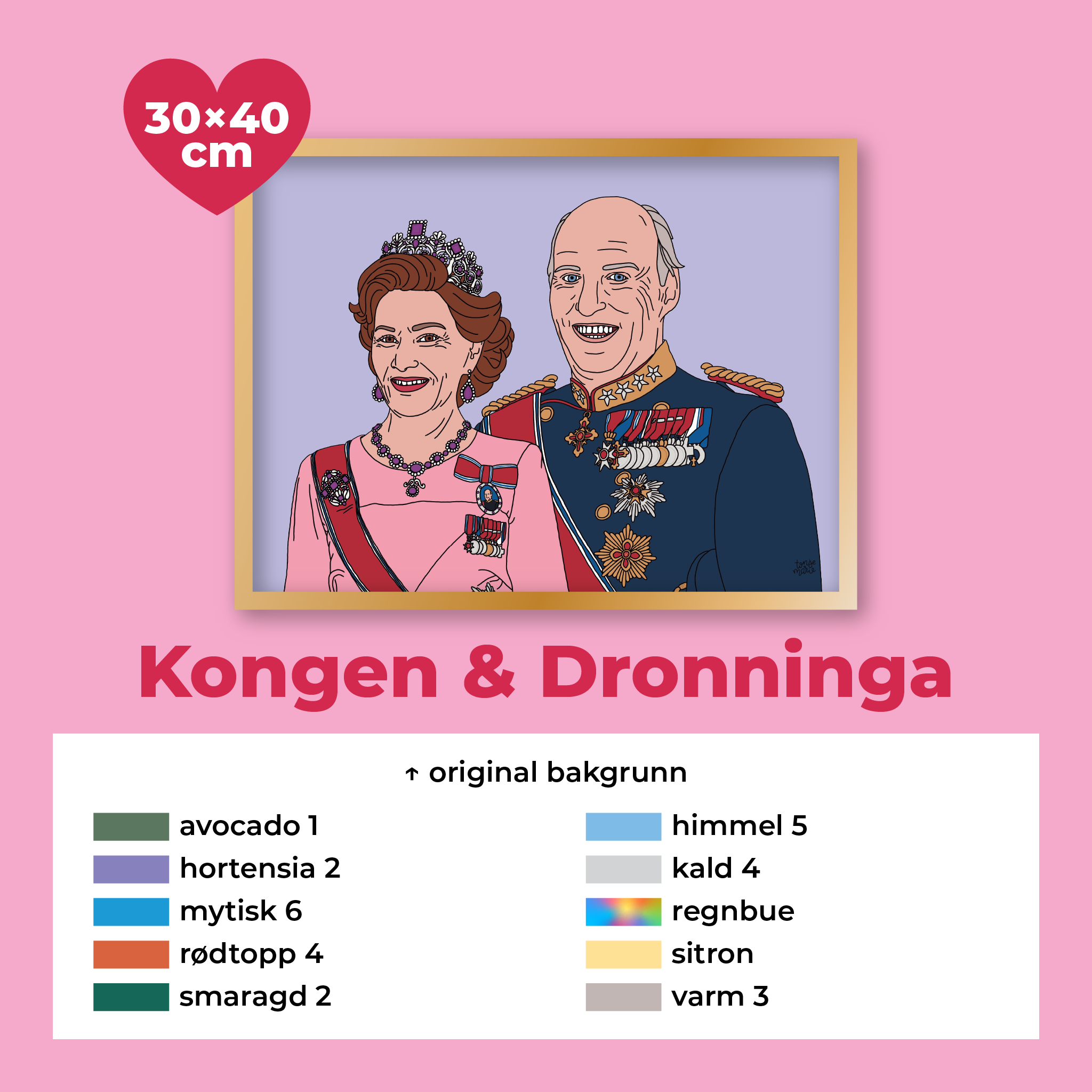 Lagersalg: Kongelige portrett image 12