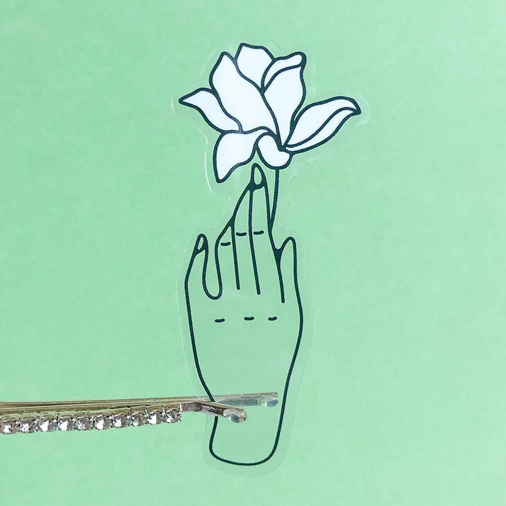 Håp - gjennomsiktig klistremerke image 0