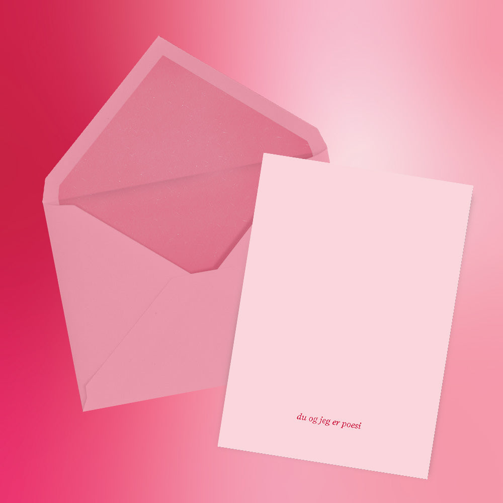 Poesi - Valentines-kort image 0