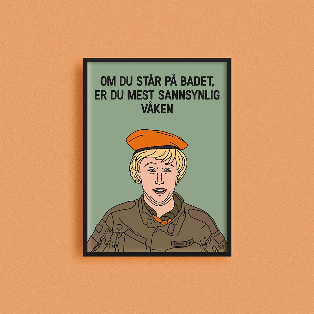 Oberst på badet image 0