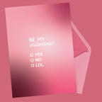 Yes No Lol - Valentines-kort image 1