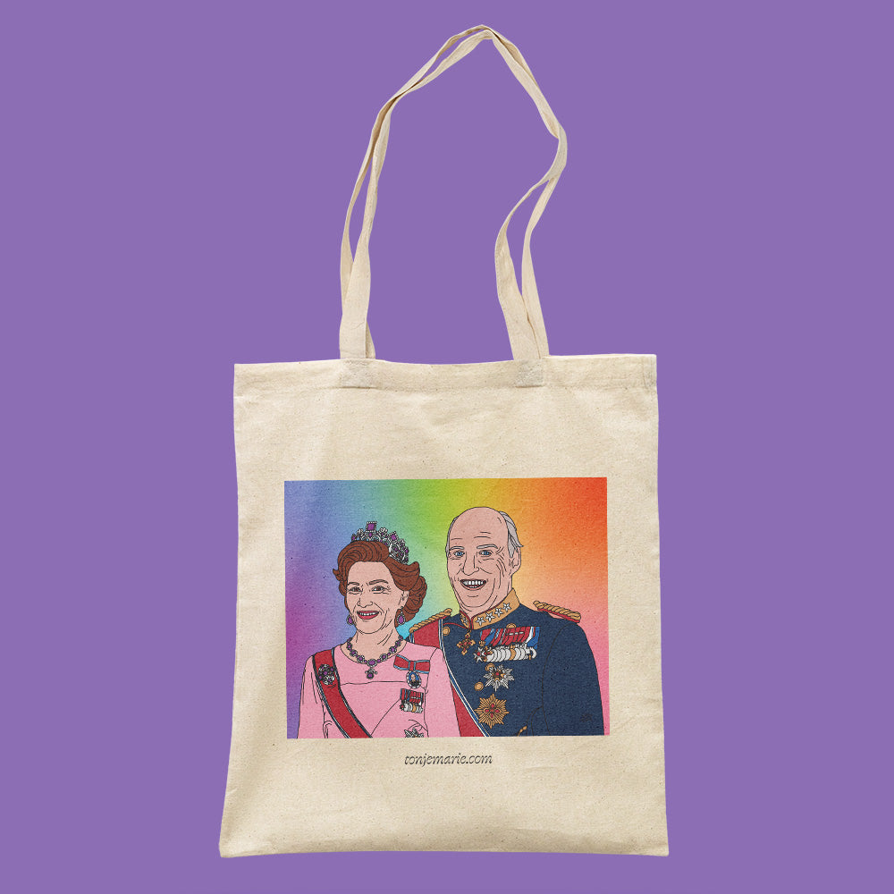 Kongeparet-totebag image 0