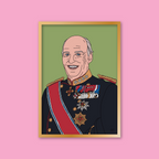Lagersalg: Kongelige portrett