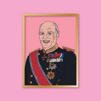 Lagersalg: Kongelige portrett